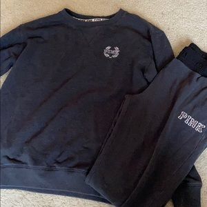 VS Pink matching sweatsuit